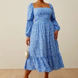 Reformation Mica Dress Es Marie - Size 18